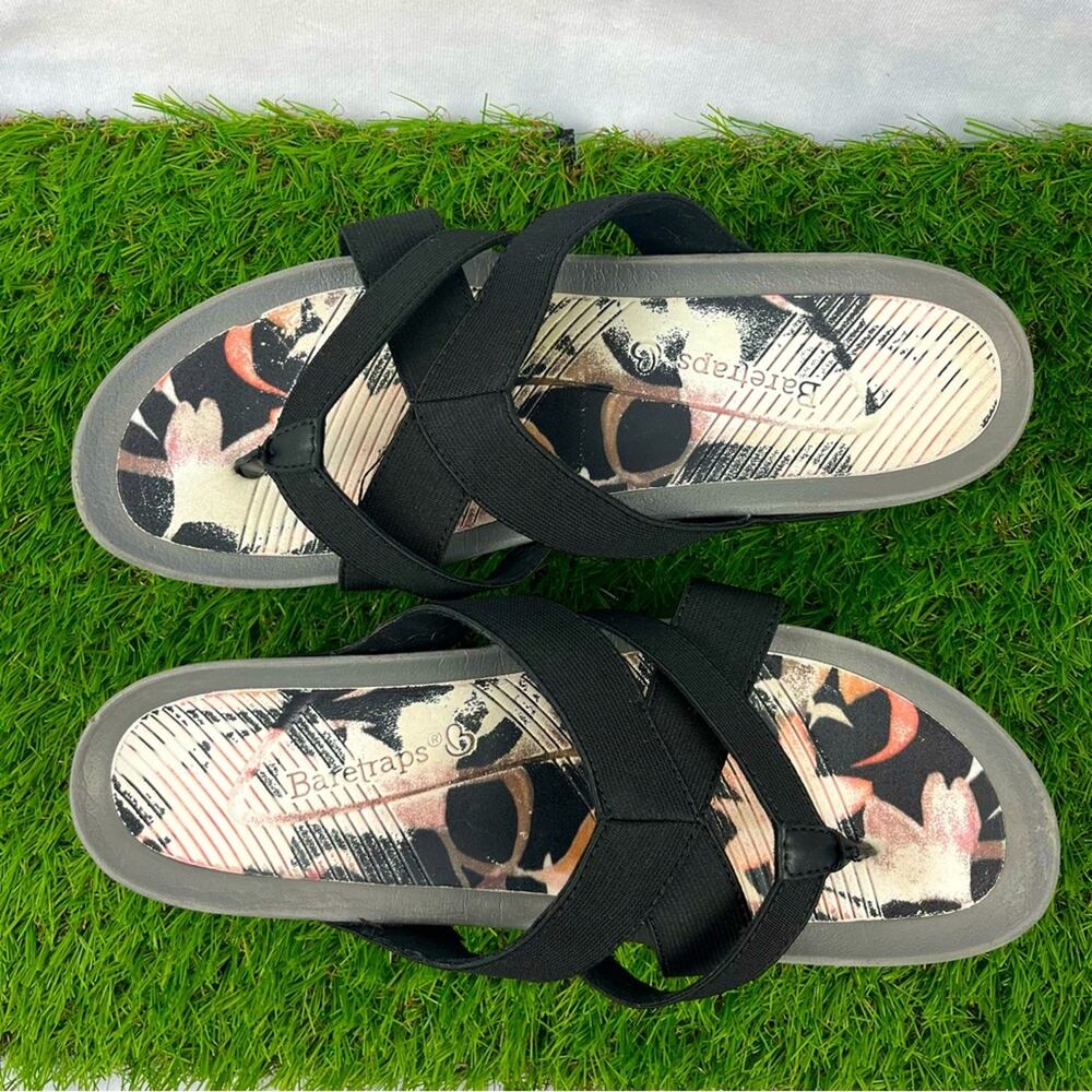 Beartraps Women's Sandals Size 9.5 Black Summer